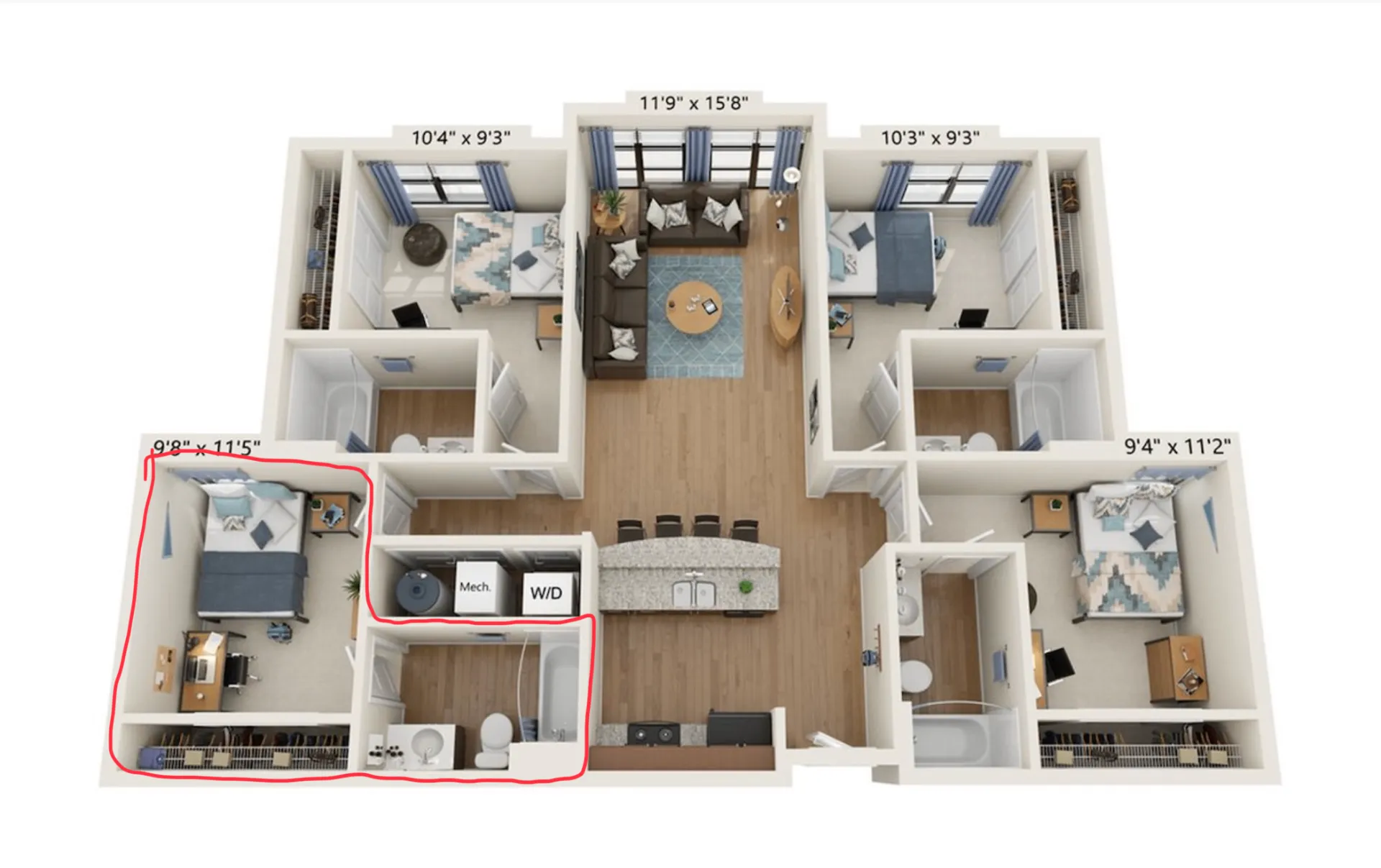 Spring 2027 sublet near UMD — photo 1